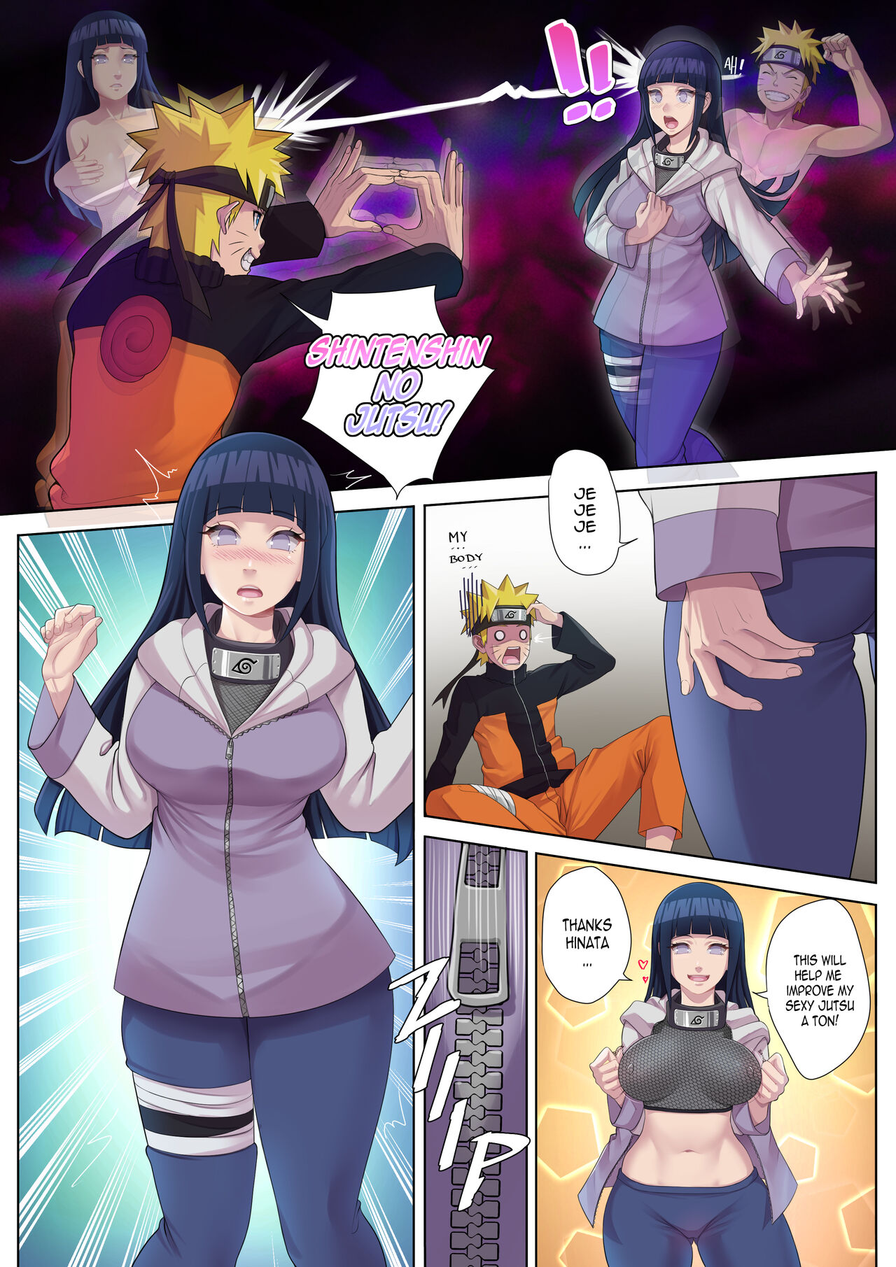 A Hyuu Naruto page 1 full
