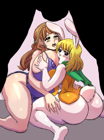 Nami and Carrot Doujin - cover