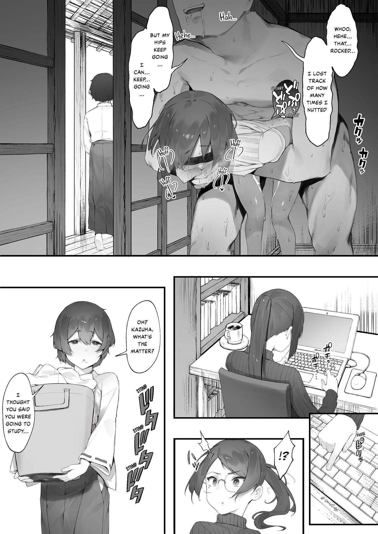 Shinrei Spot ni Ittara Yabbai no ga Tsuita node Nekosogi Suidashite Morau Zoku  | Uprooting evil spirits at a shrine / Part3 page 8 full