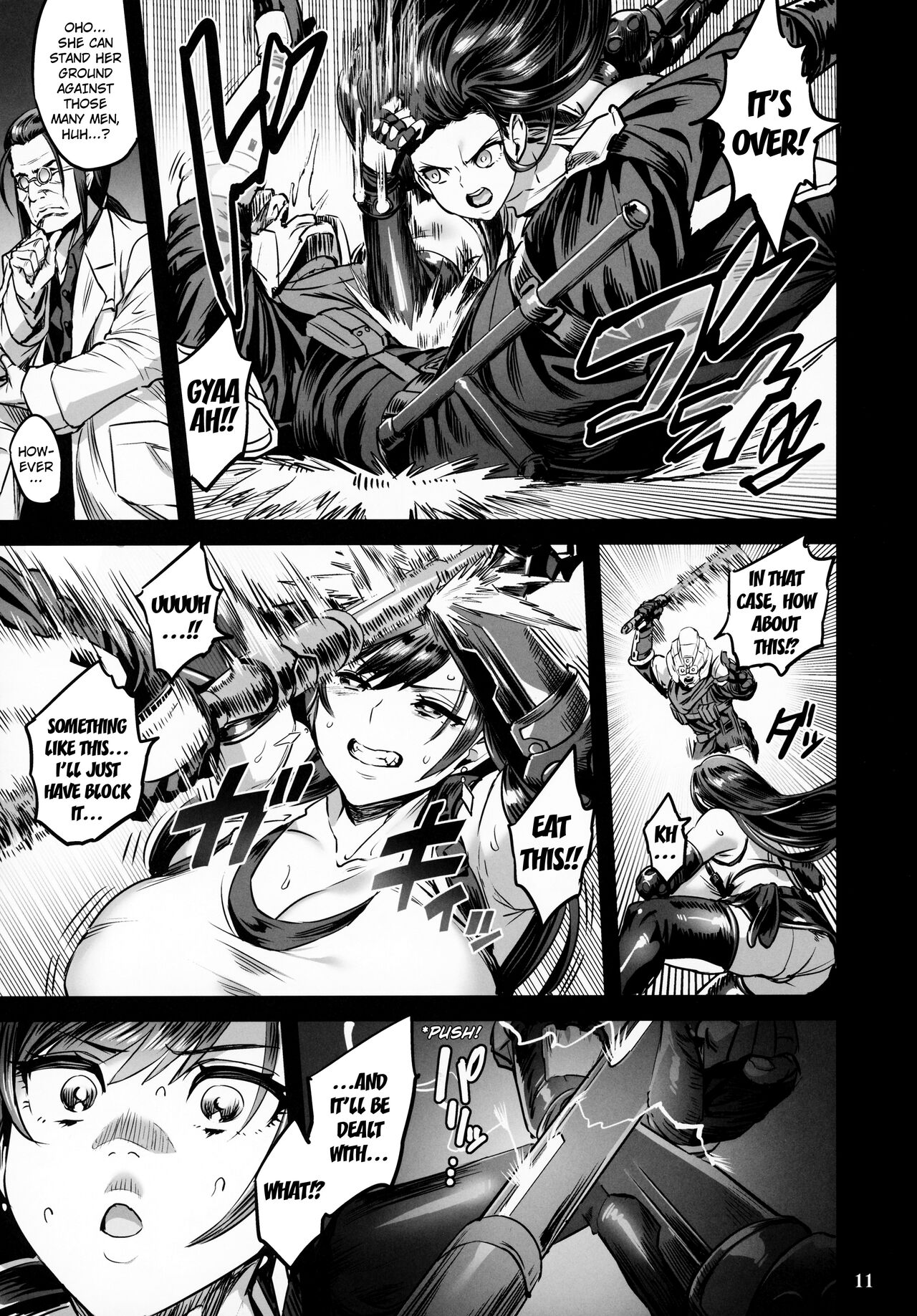 Deka Chichi Terrorist no Kousei Kouhai Jikken page 10 full