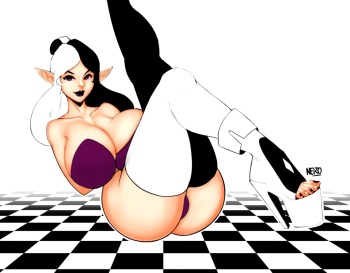Category - mismatched legwear cover