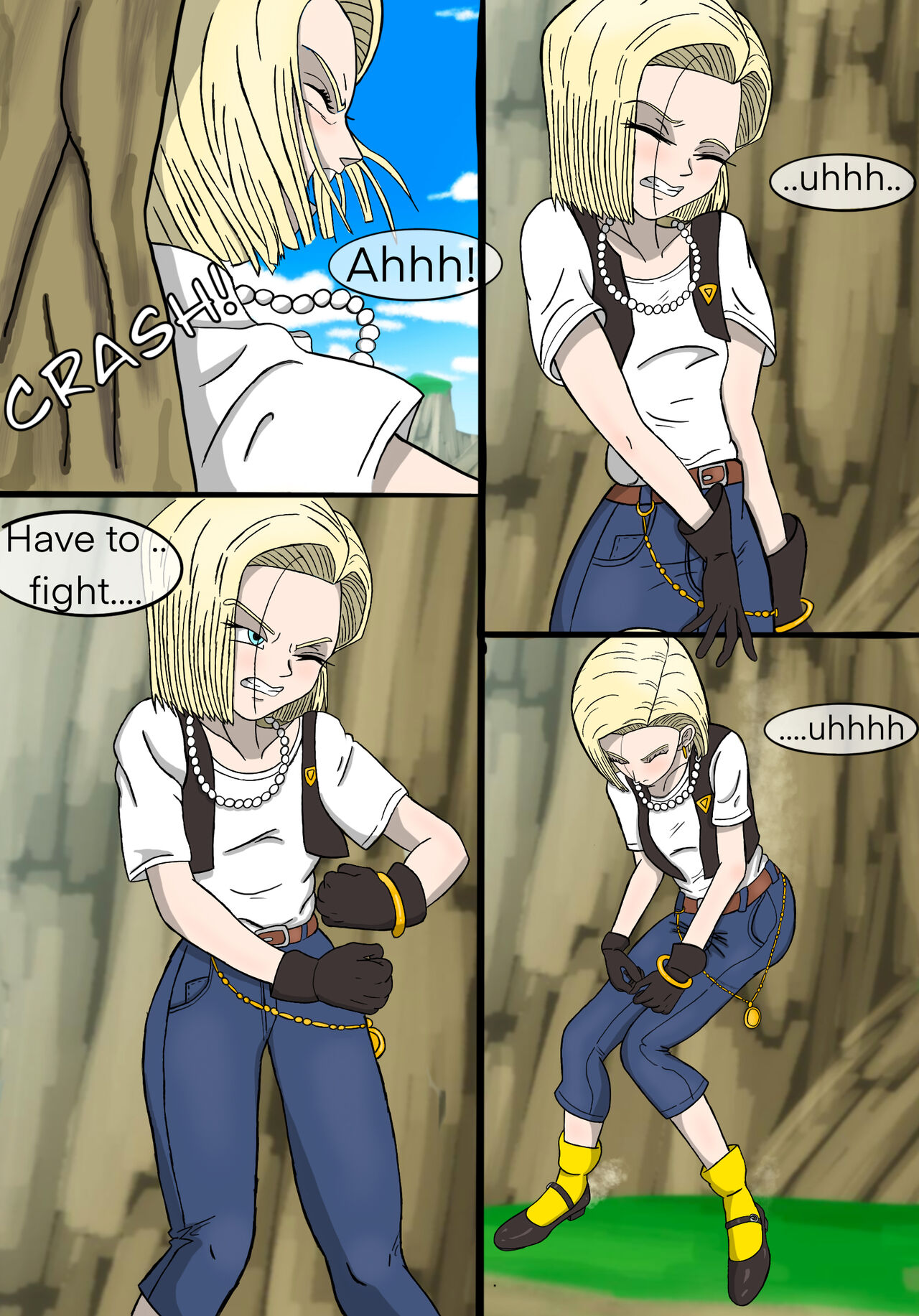 Android 18: Absorption Story by Nashdnash page 7 full