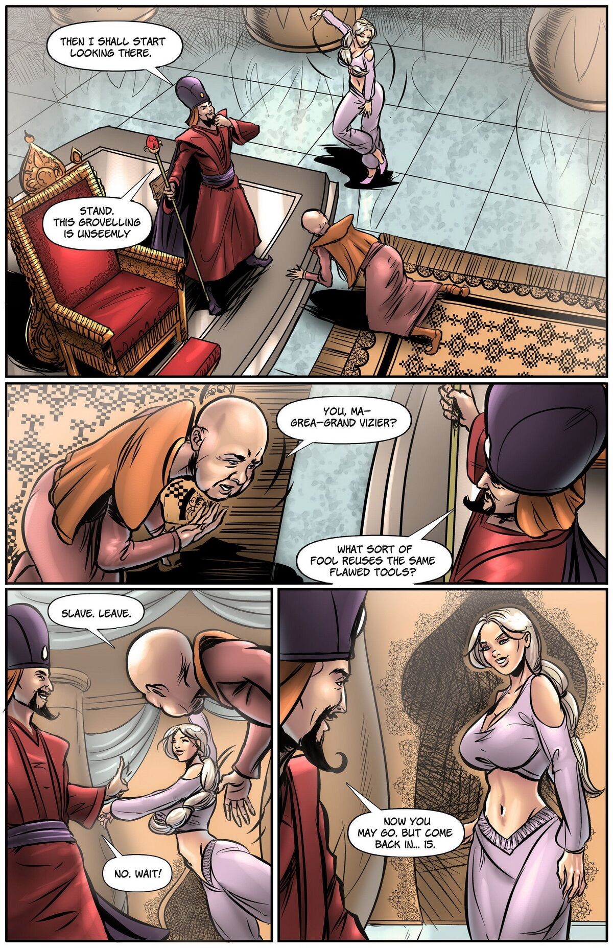BotComics - Three wishes for three women page 3 full