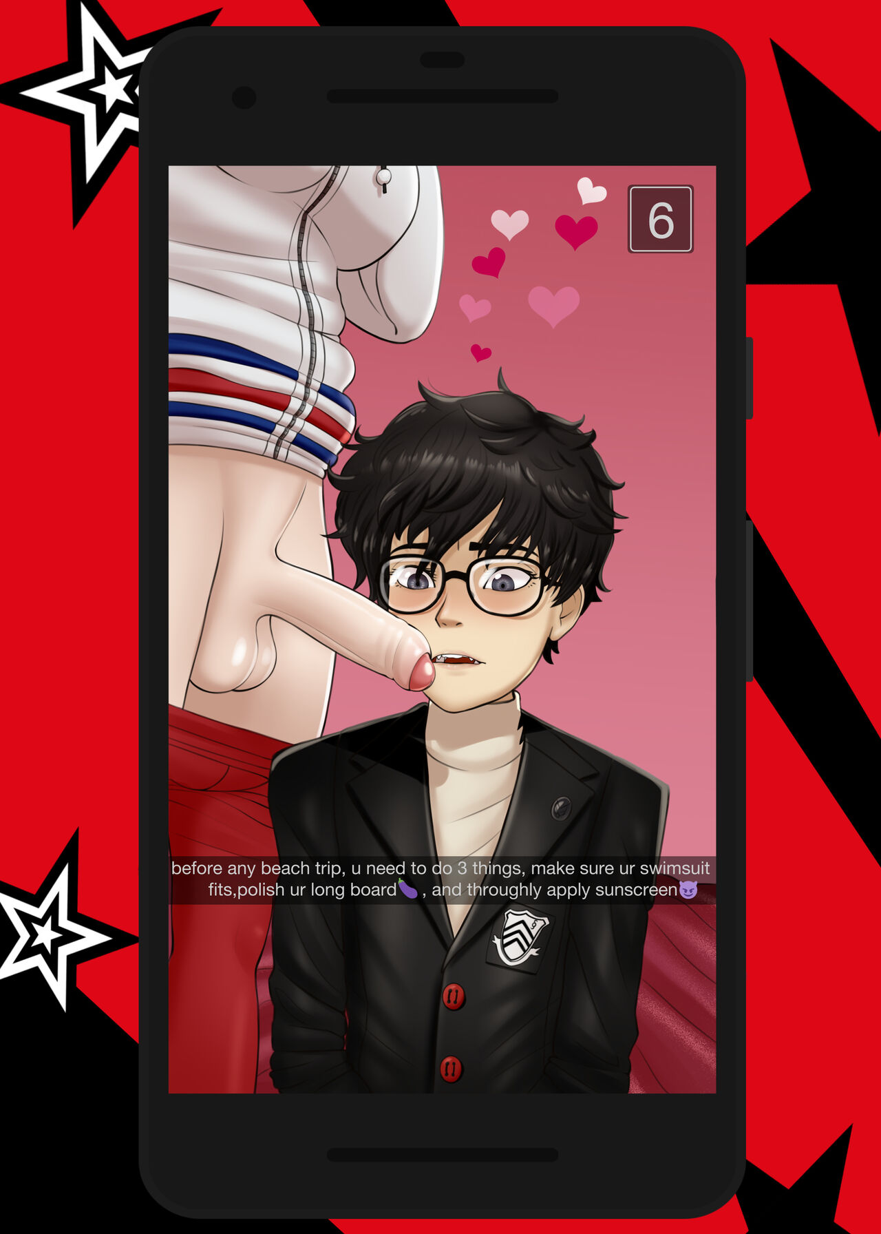 Ann Takamaki Futa Femdom page 3 full