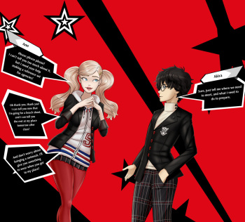 Ann Takamaki Futa Femdom cover