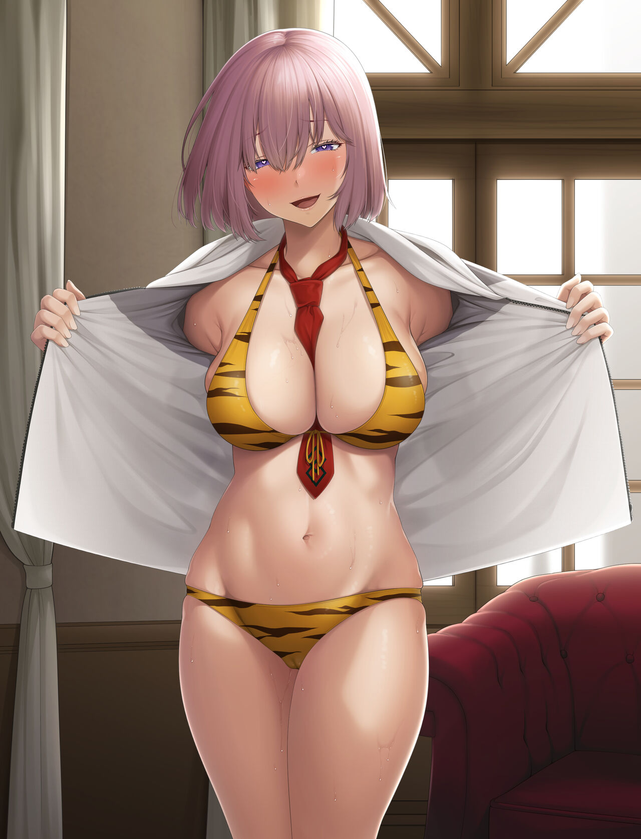 Mashu "Happy New Year, Senpai ❤" page 8 full