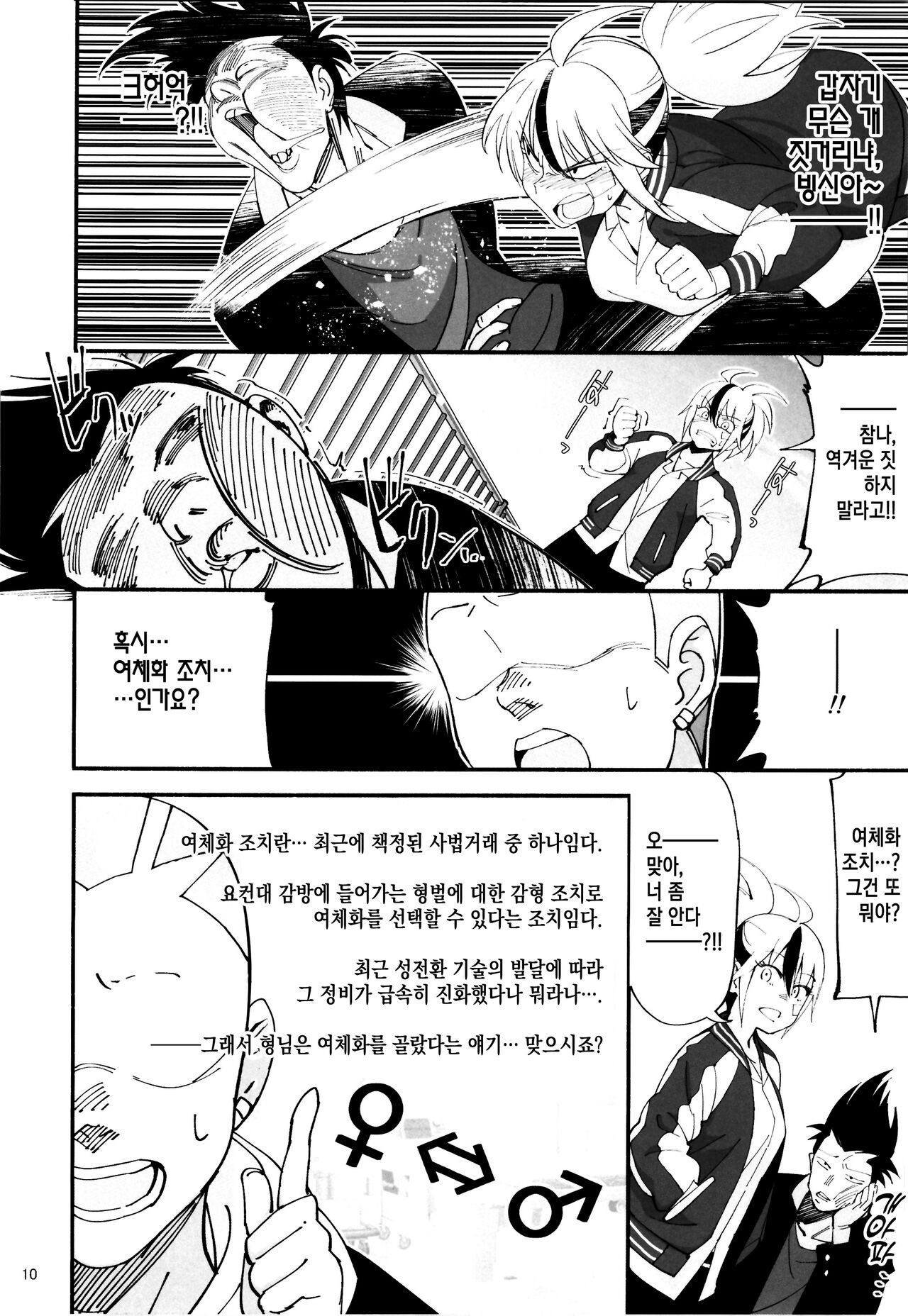 TS? NTR? Joutou da Kora! | TS? NTR? 좋아. 함 뜨자, 새꺄! page 9 full