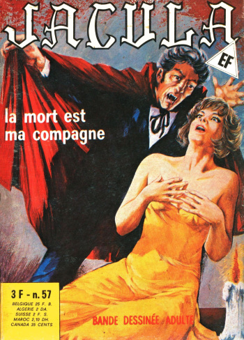 Elvifrance - Jacula - T057 - La mort est ma compagne cover