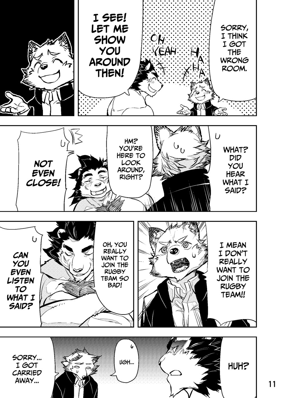 Senpai to Kouhai ni naru hanashi page 9 full