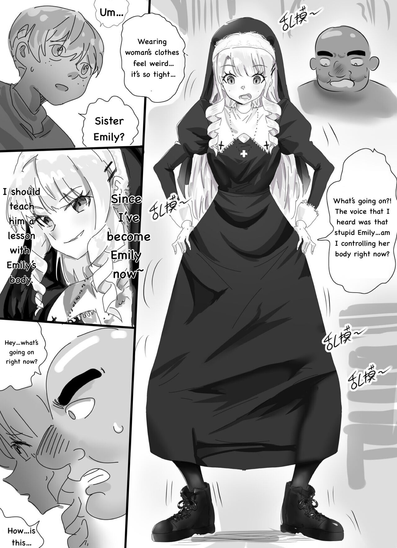 Sister Emily body swap page 5 full