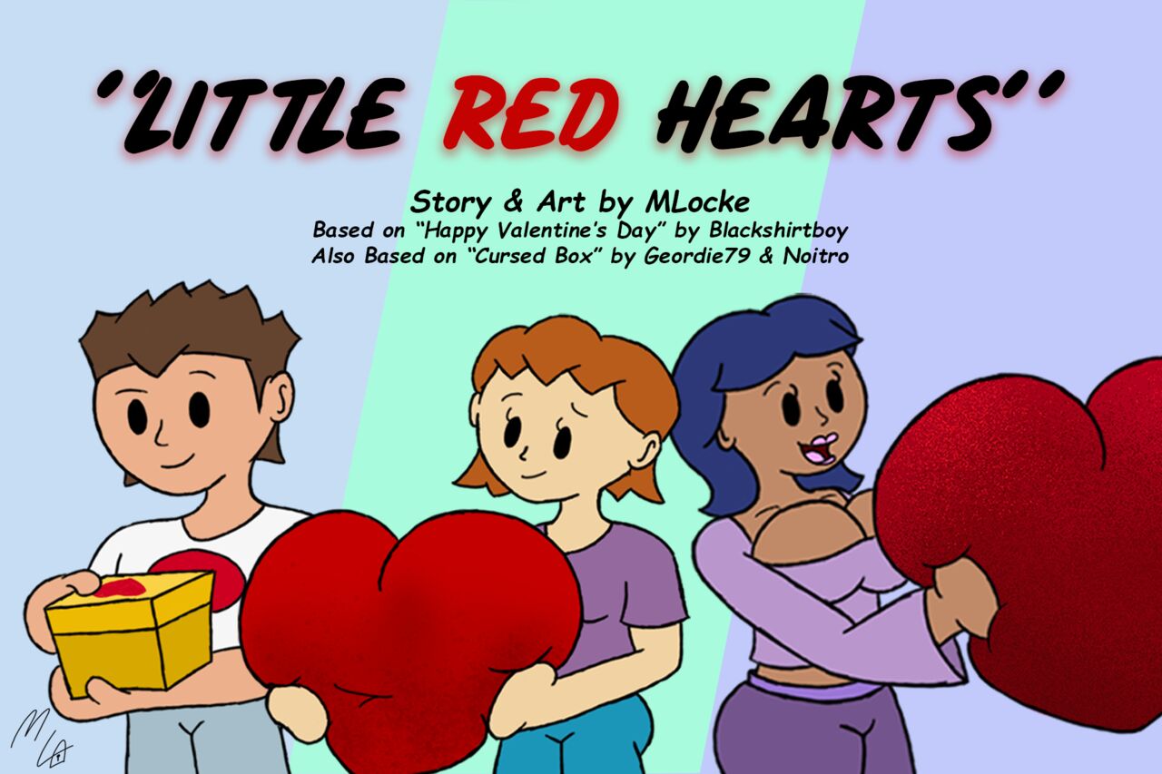 "Little Red Hearts" page 1 full