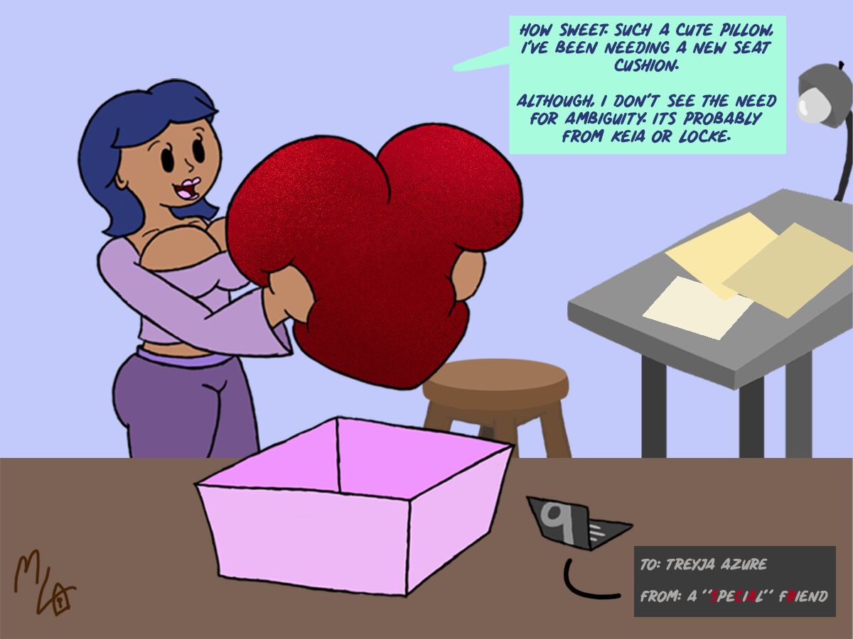"Little Red Hearts" page 6 full