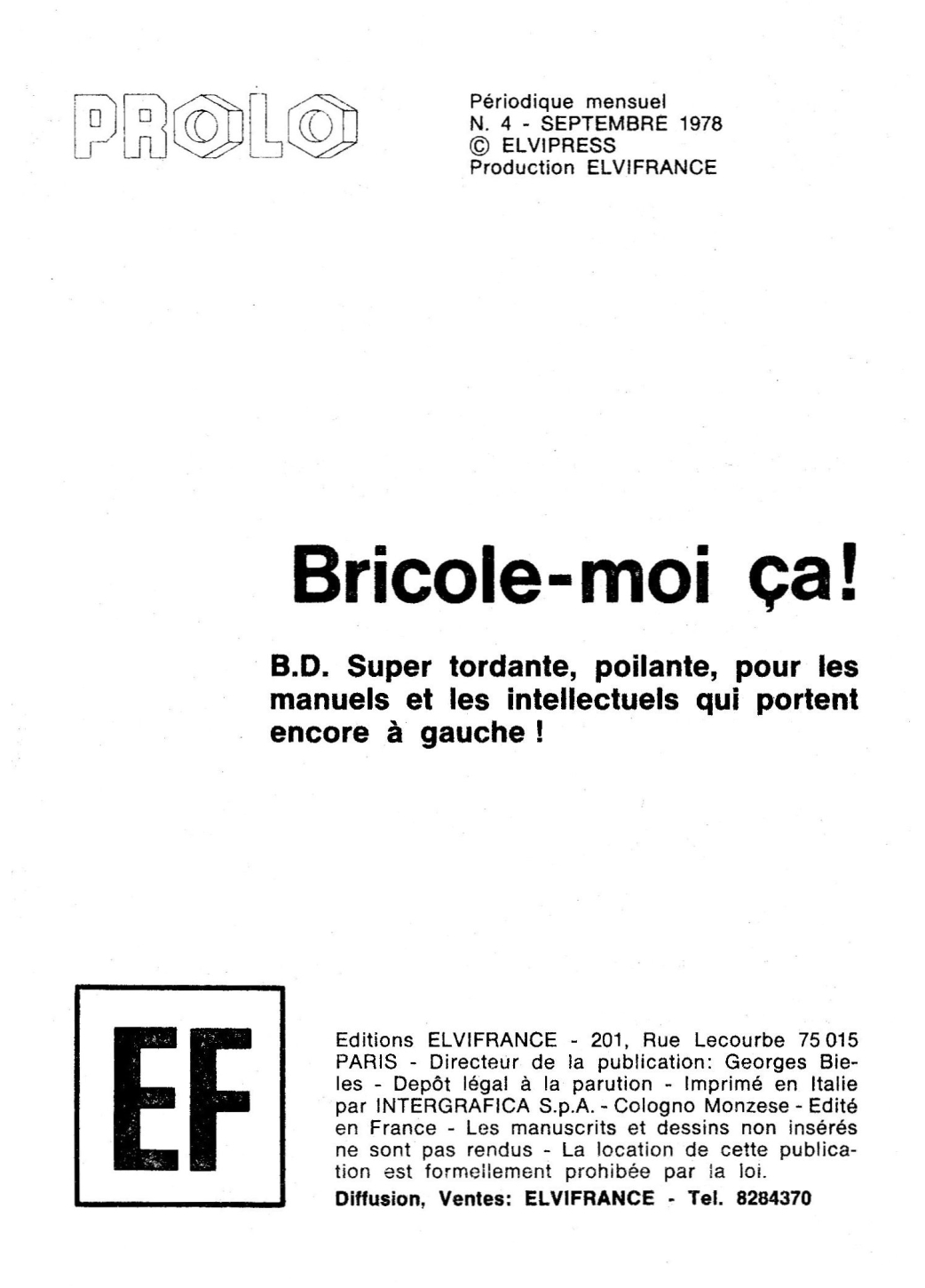 PROLO - Volume 4 - Bricole-moi ça page 4 full