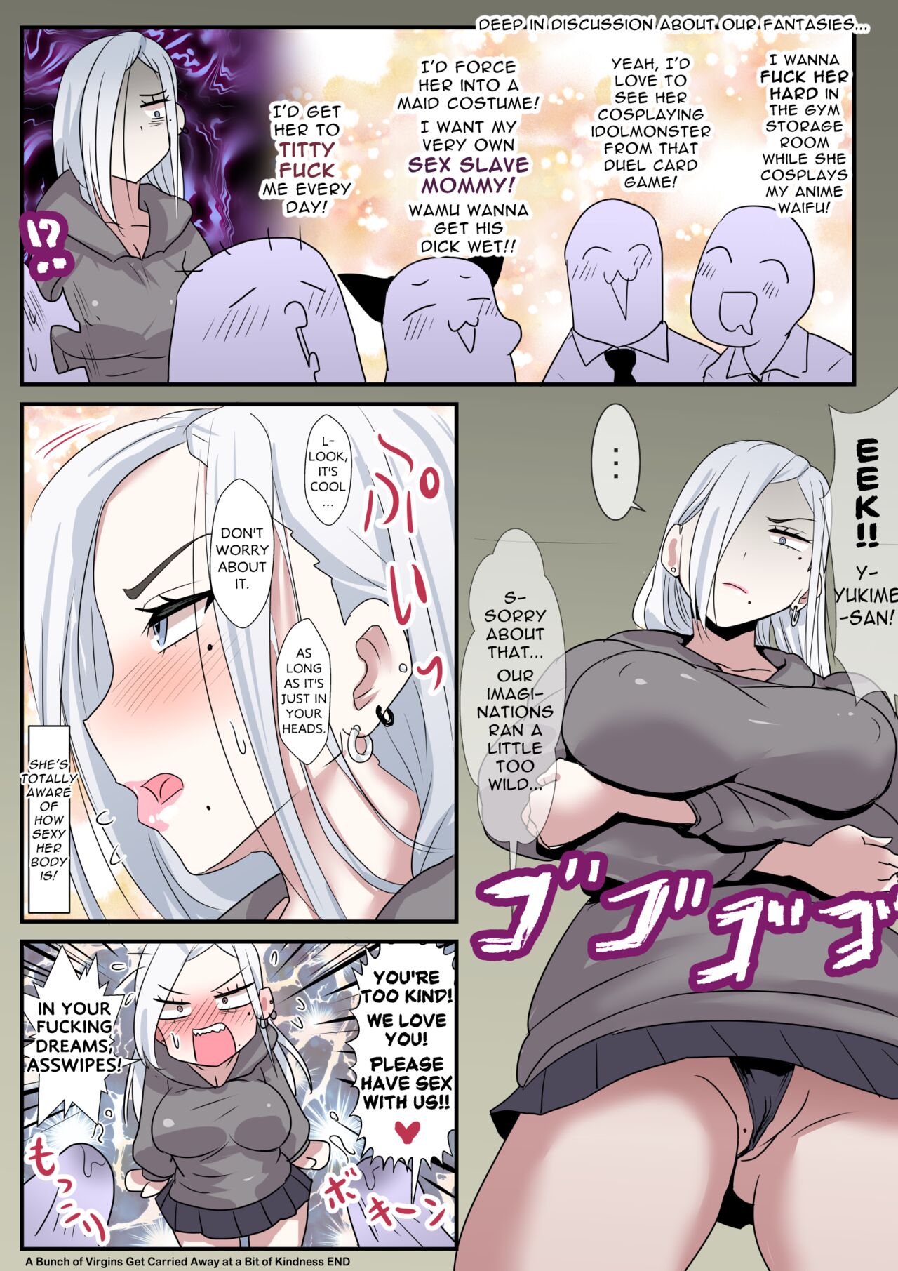 Yankee Shiro Gyaru-chan de Ero Mousou | Erotic Fantasies with a Cute Yankee Shiro-Gyaru page 10 full