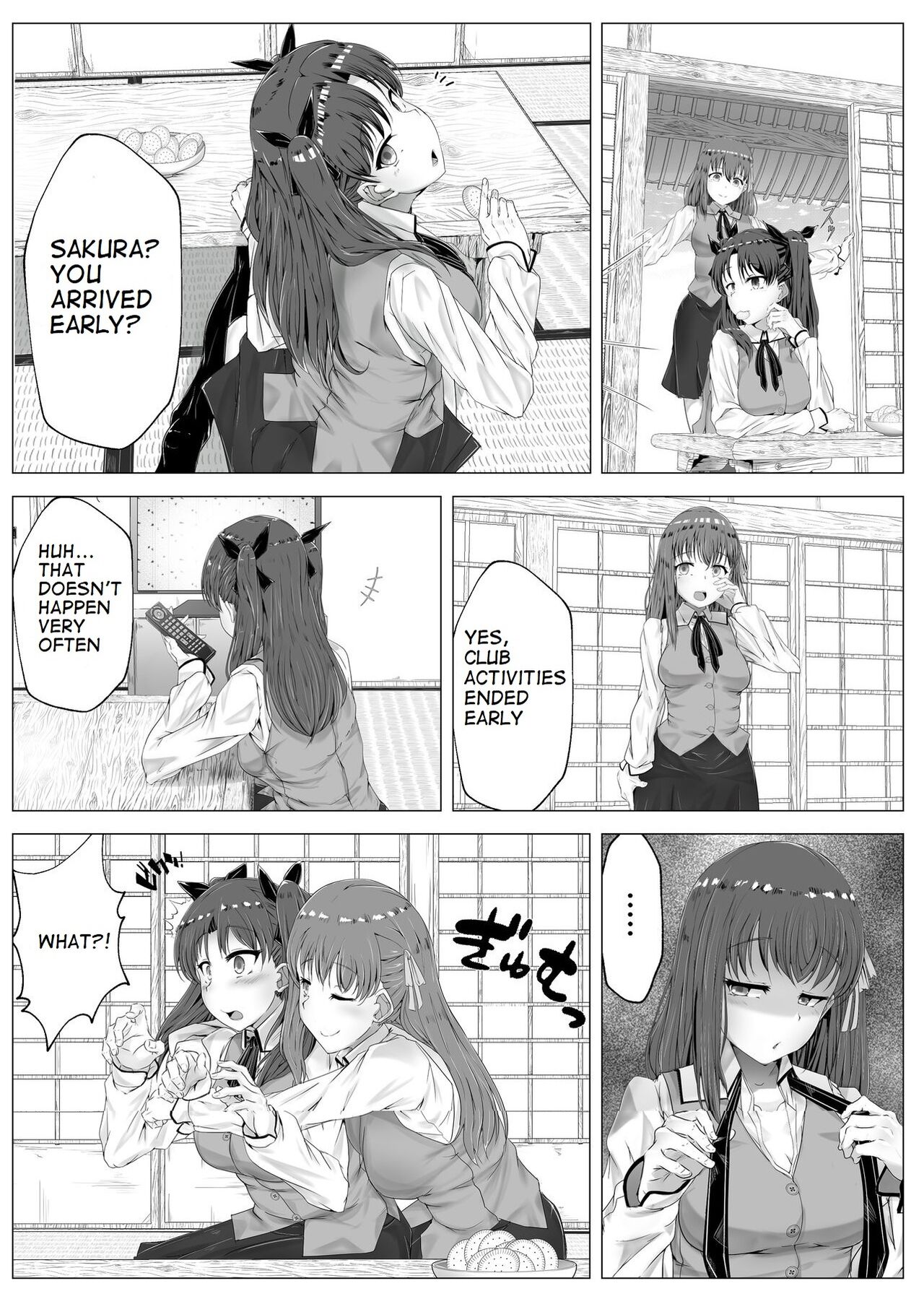 Rin Tohsaka Takeover page 1 full