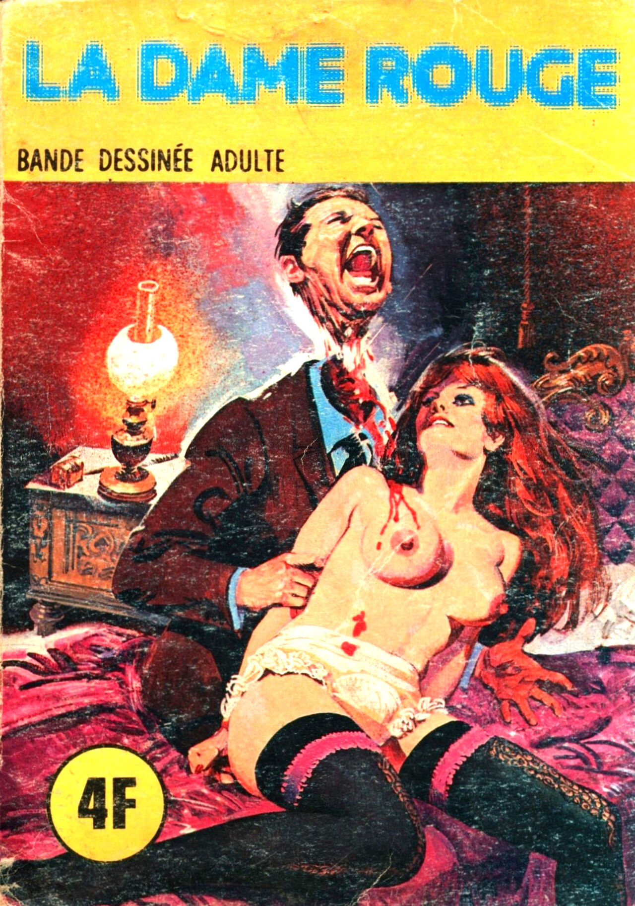 Série Jaune 23 - La dame rouge page 1 full