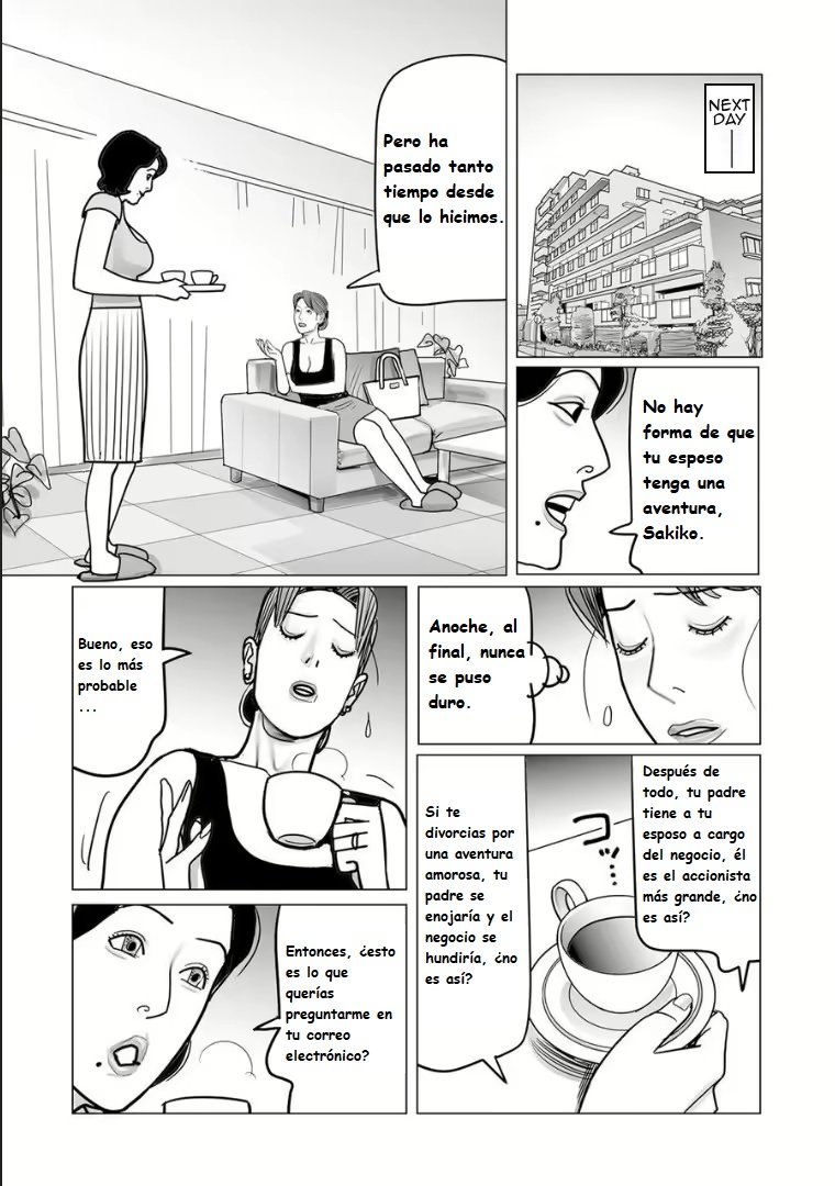 Boshi Soukan no Wana ni Hamerareta Teishuku Tsuma page 5 full