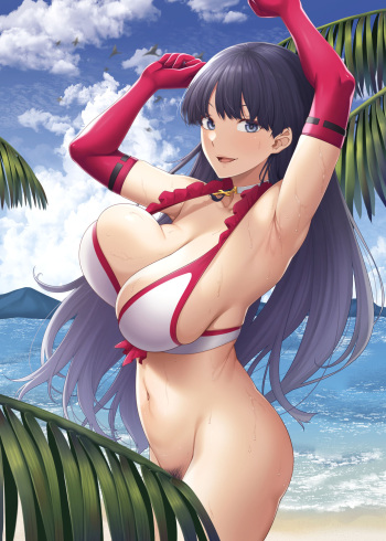 Martha fingering and squirting outdoors cover