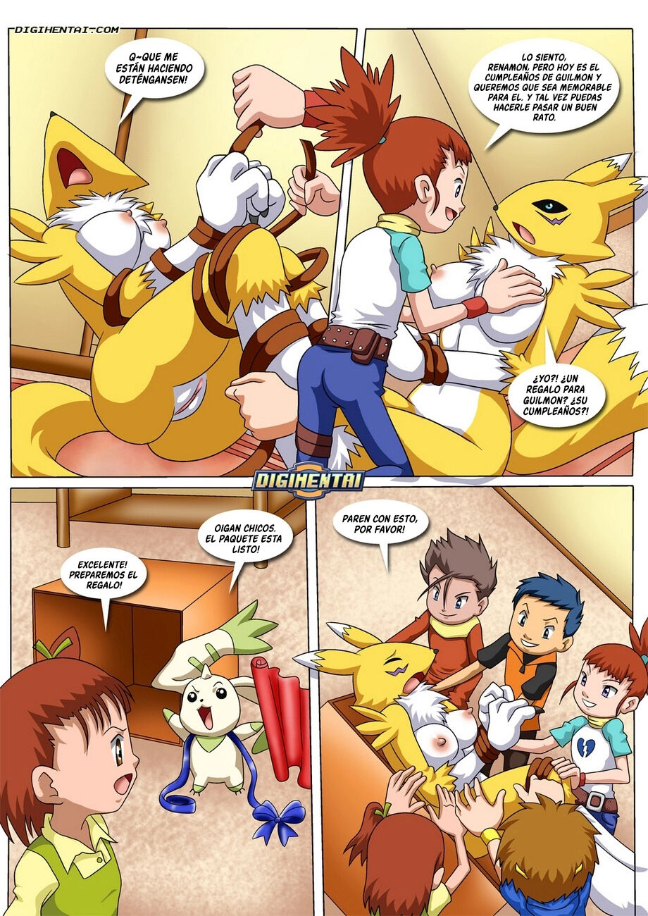 Guilmon's Birthday Surprise page 4 full