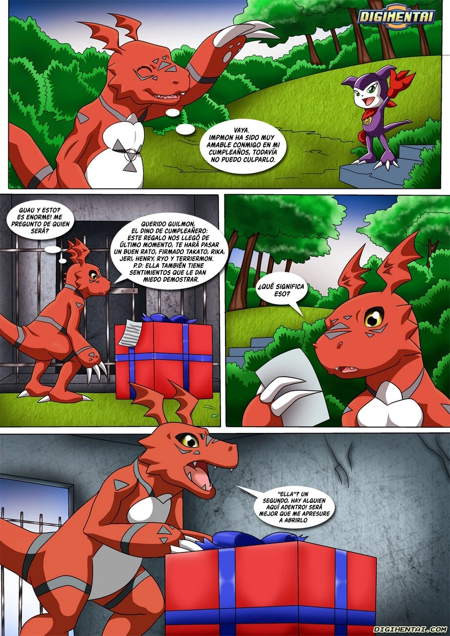 Guilmon's Birthday Surprise page 6 full