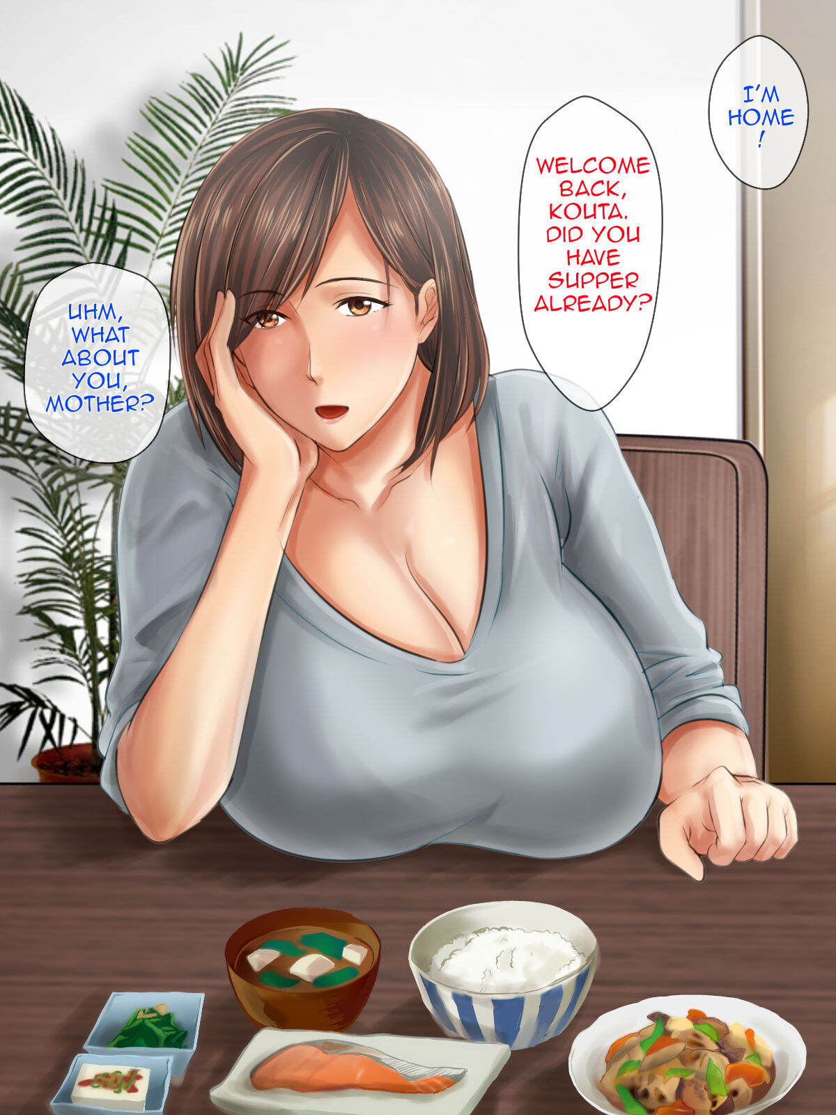 Oyako Junai|Mother Son Pure Love page 2 full