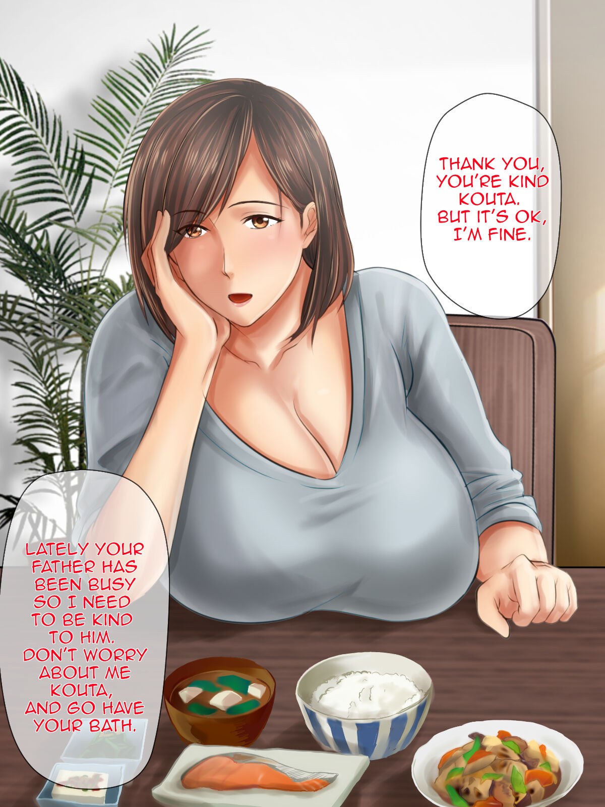 Oyako Junai|Mother Son Pure Love page 4 full