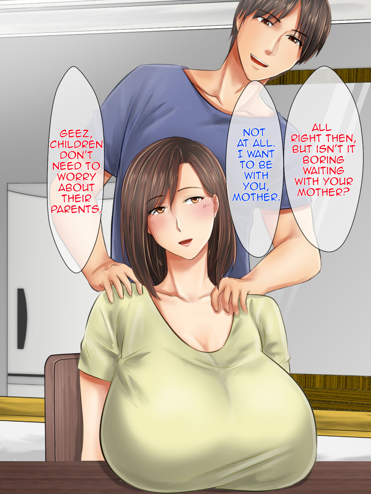 Oyako Junai|Mother Son Pure Love page 9 full