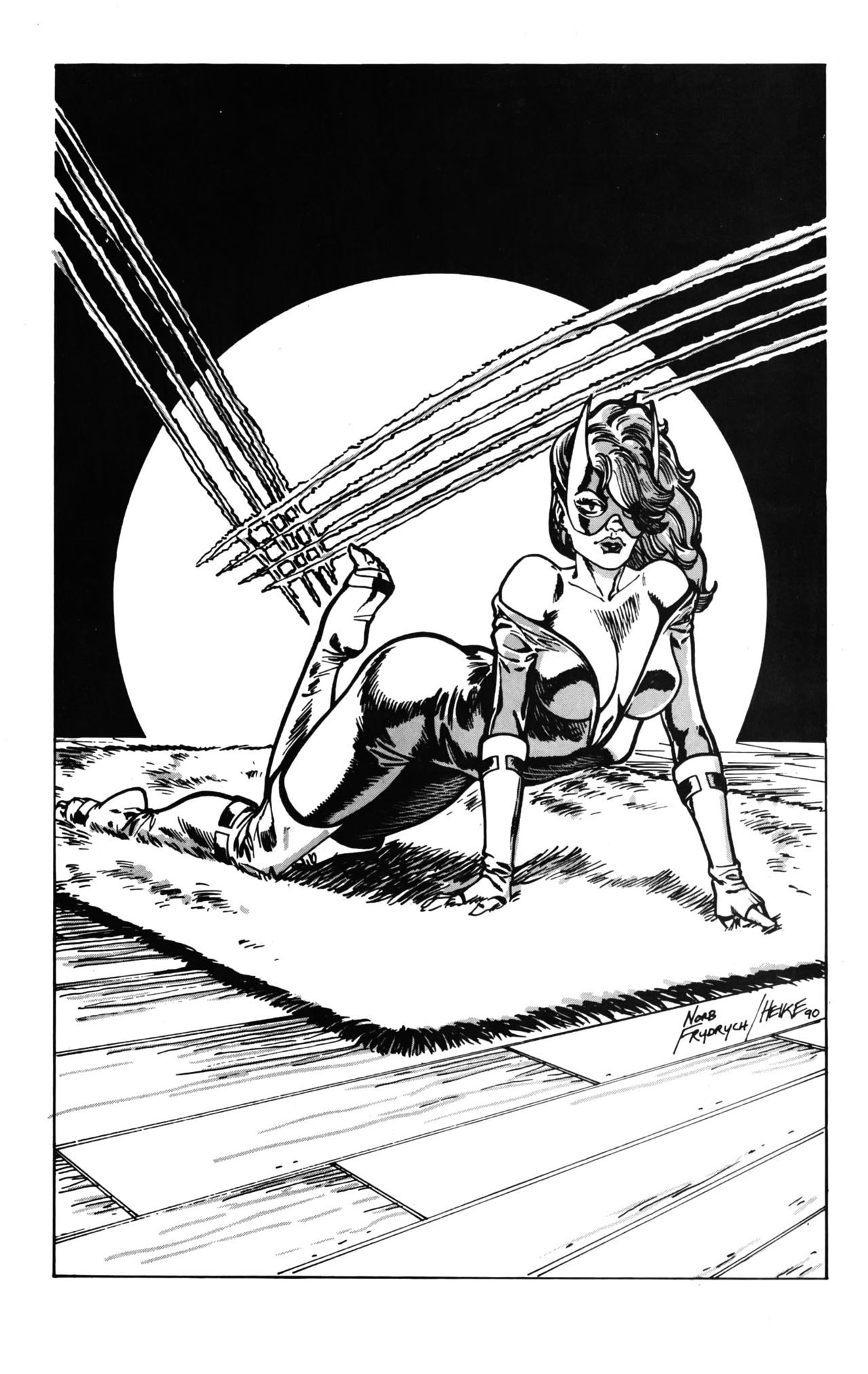 Femforce Pin-Up Portfolio 3 page 8 full