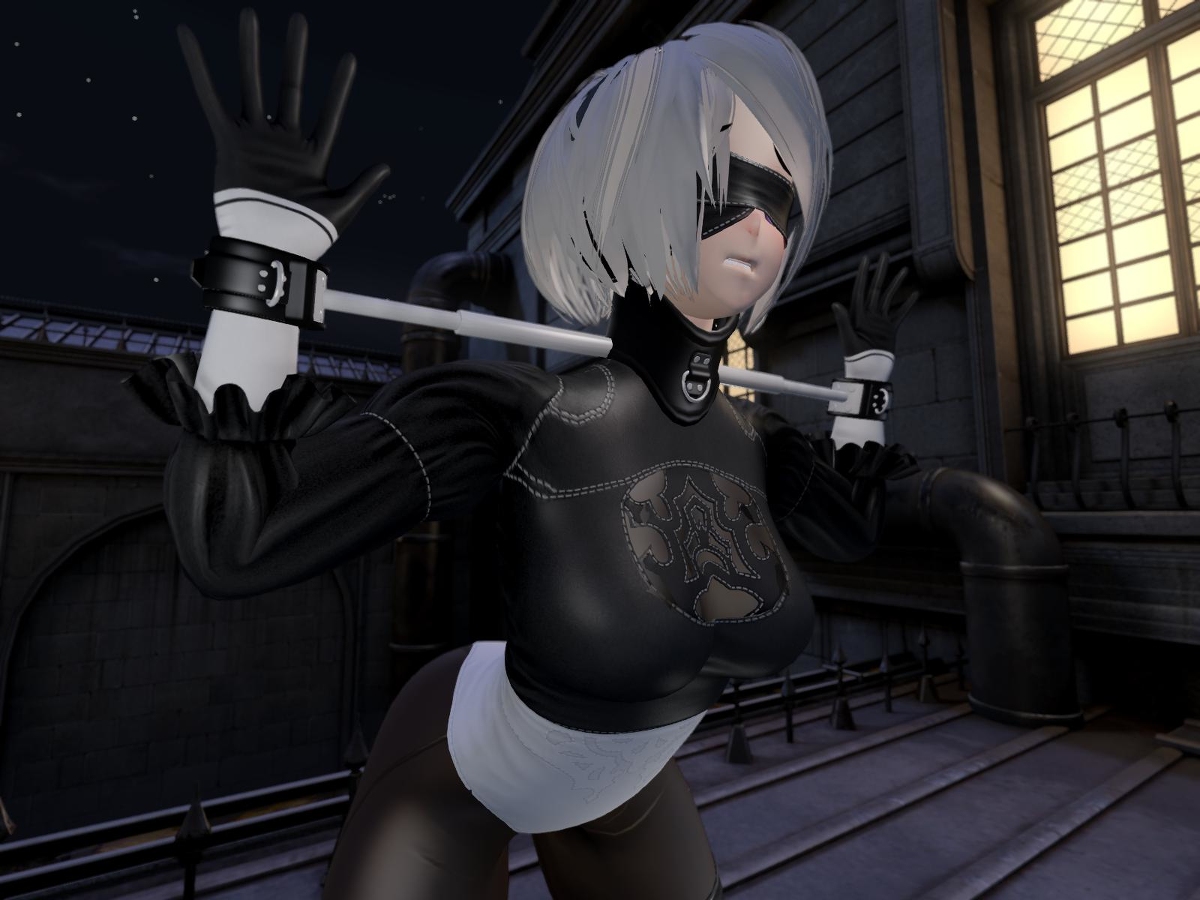 NieR:Automata totally enclosed bondage part A page 10 full