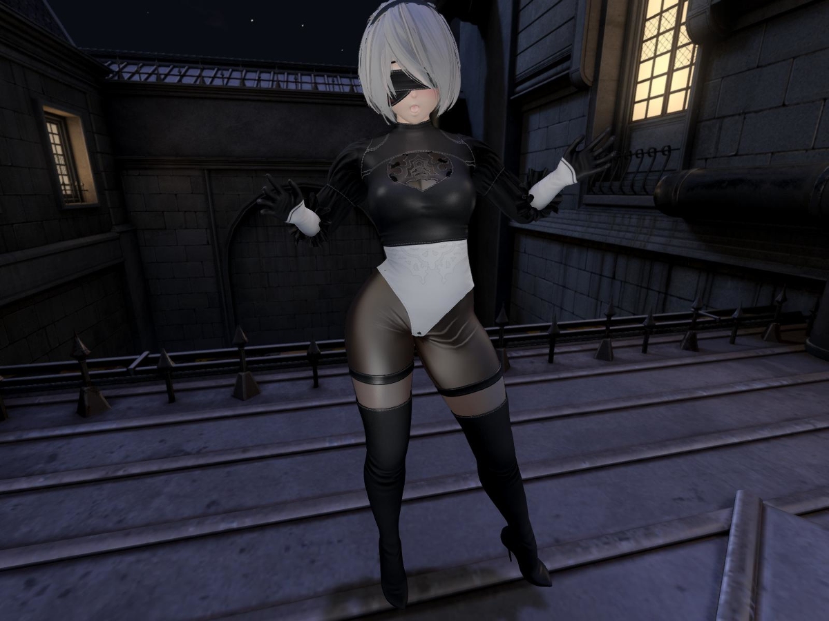 NieR:Automata totally enclosed bondage part A page 4 full