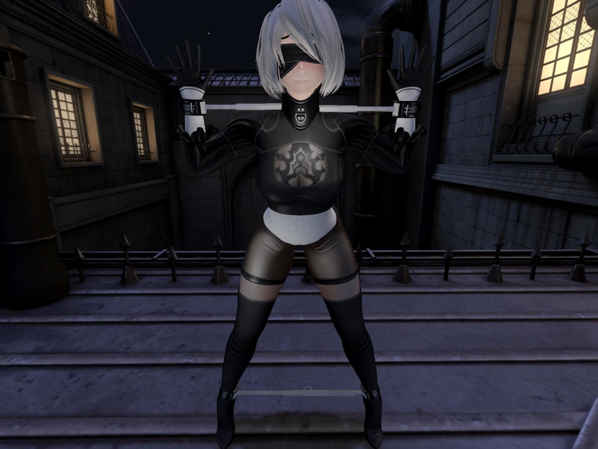 NieR:Automata totally enclosed bondage part A page 9 full