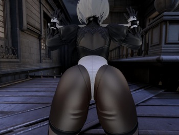 NieR:Automata totally enclosed bondage part A cover