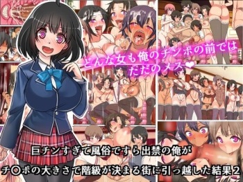 Kyochin Sugite Fuuzoku de sura Dekin no Ore ga Chinpo no Ookisa de Kaikyuu ga Kimaru Machi ni Hikkoshita Kekka 2 cover