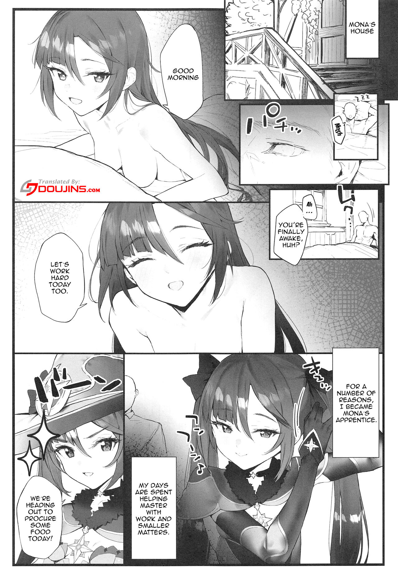 Mona-chan no Deshi ni Natte Ichaicha Suru Hon | A Book About Becoming Mona-chan's Disciple And Getting Lewd With Her page 2 full