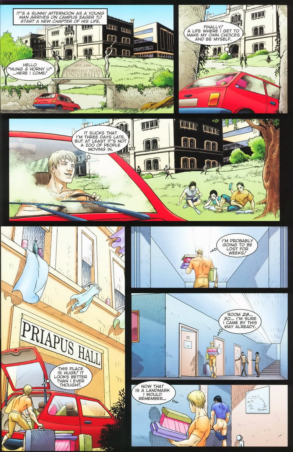 The Initiation page 3 full