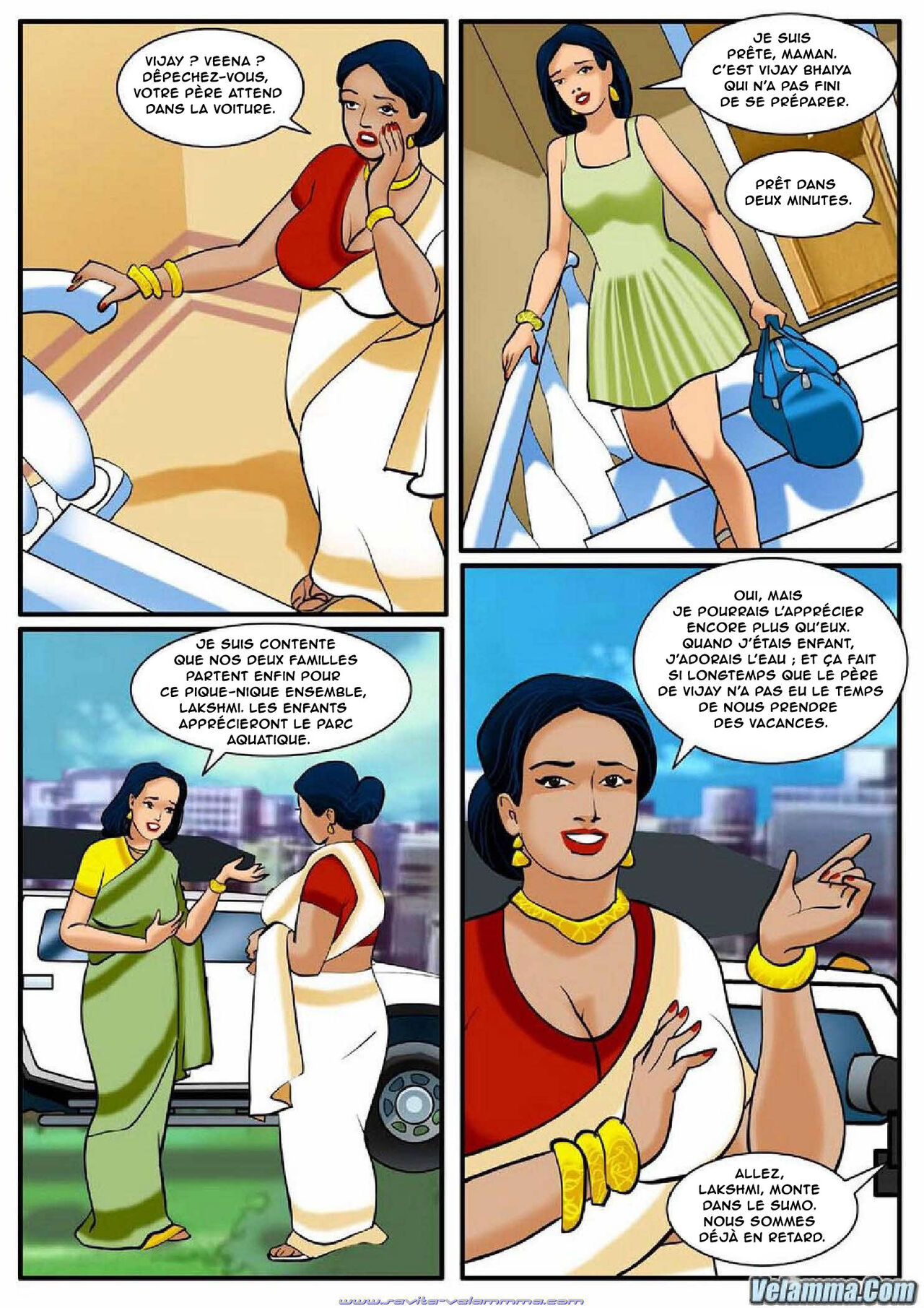 Velamma - 004 - Le pique-nique familial page 2 full