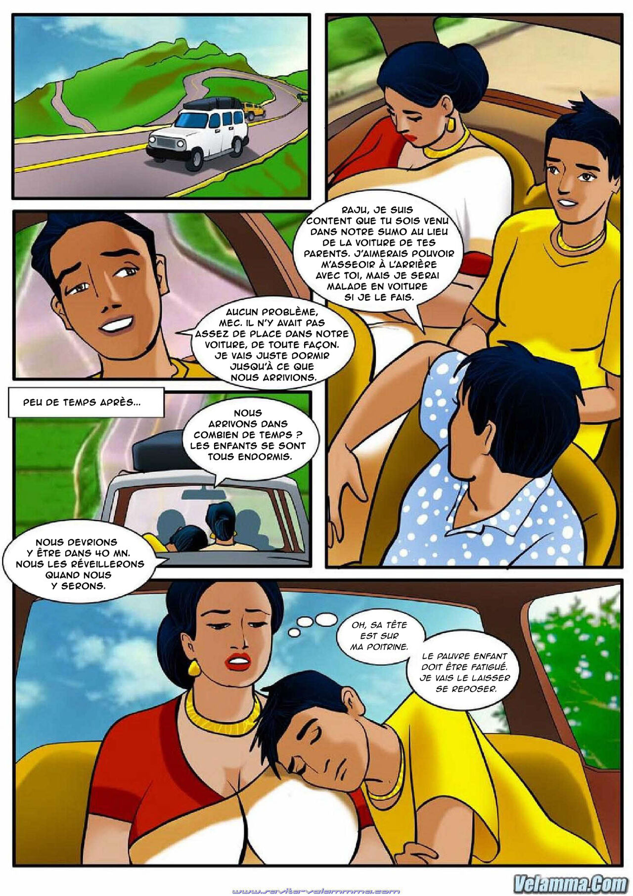 Velamma - 004 - Le pique-nique familial page 3 full