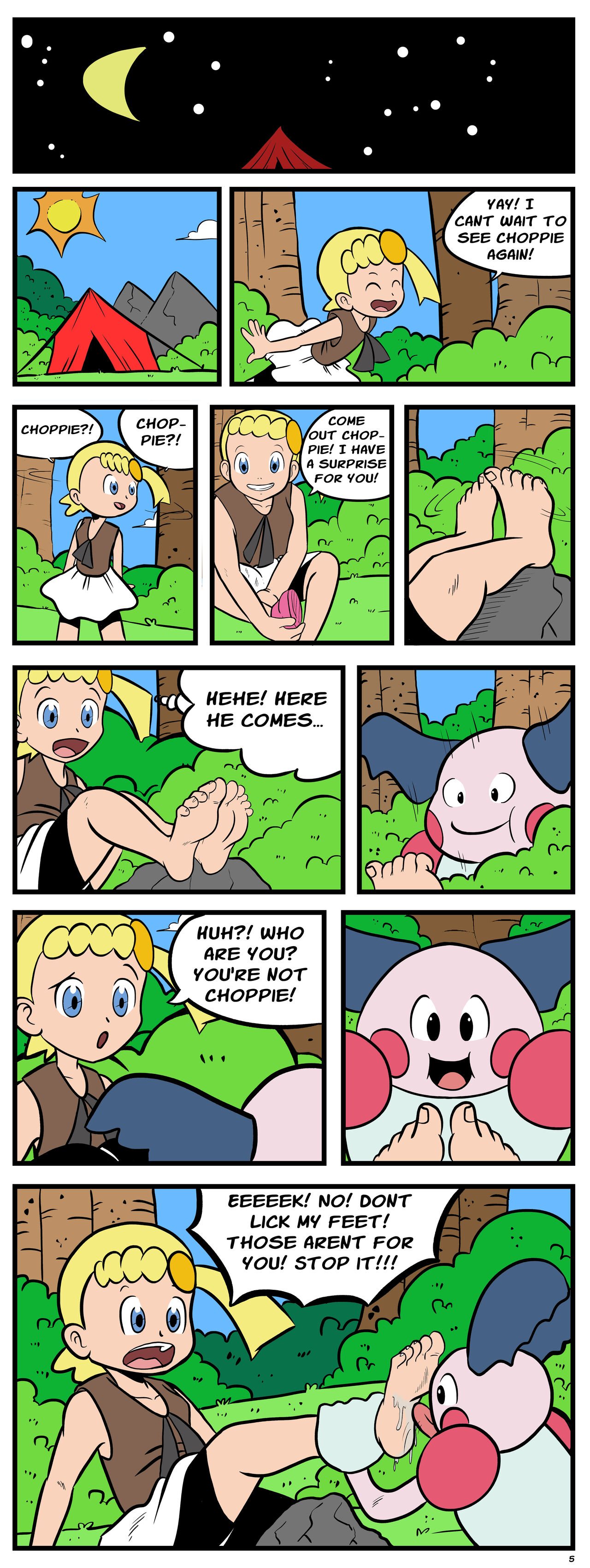 Bonnie and Machop page 5 full