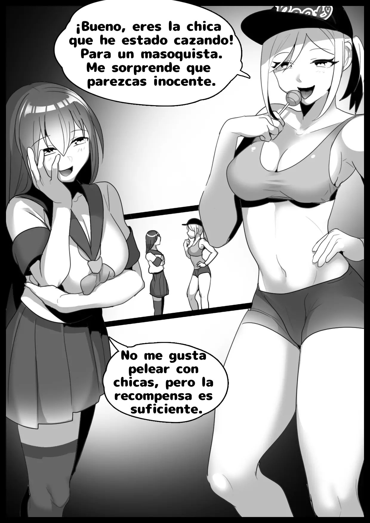 Girls Beat! Plus - Airi vs Mami- page 2 full