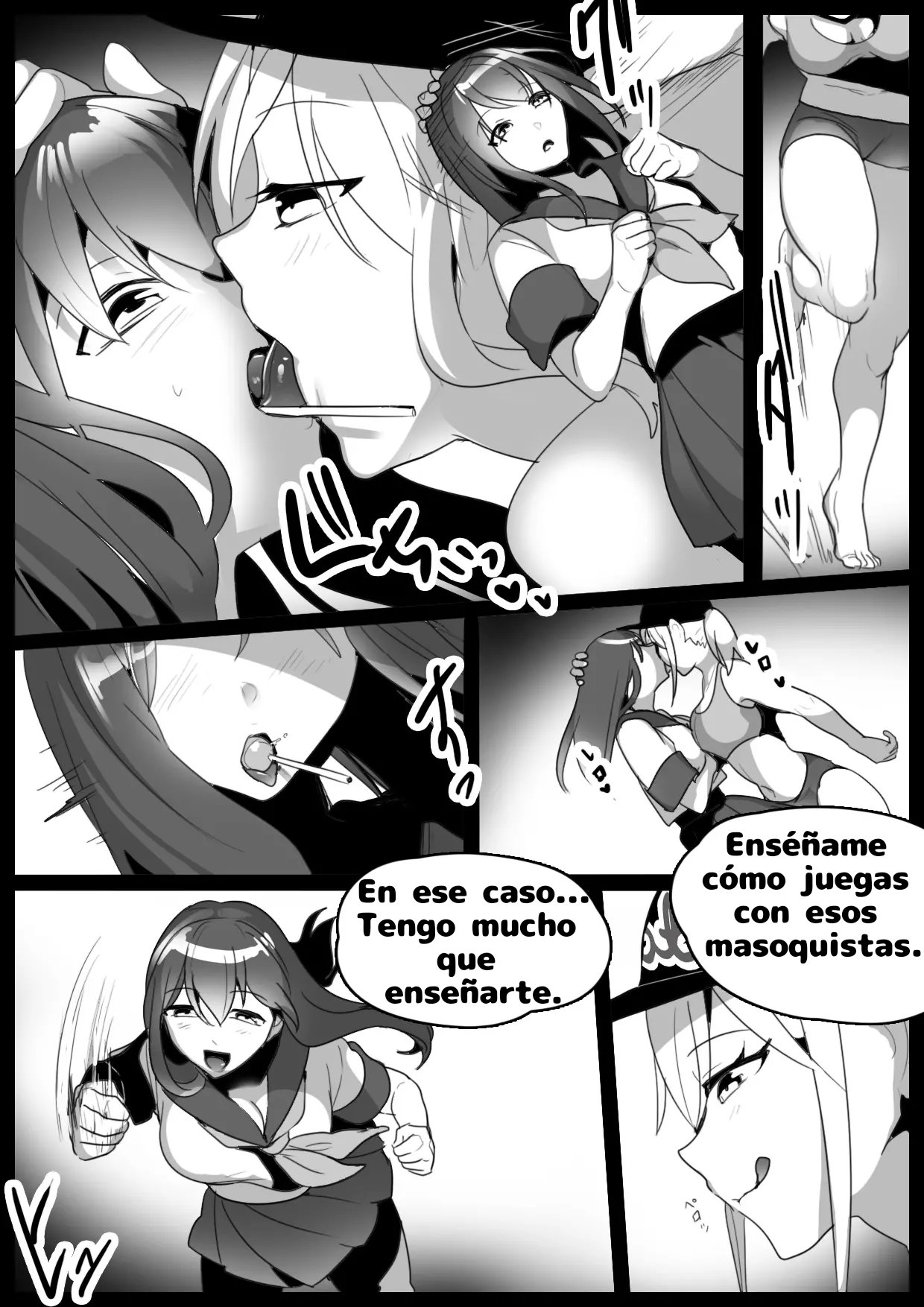 Girls Beat! Plus - Airi vs Mami- page 3 full
