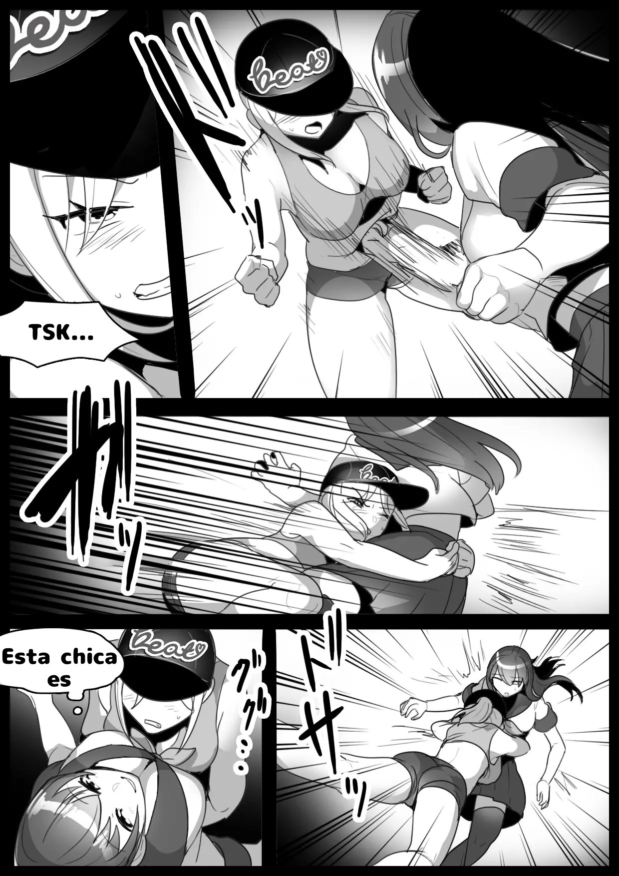 Girls Beat! Plus - Airi vs Mami- page 4 full