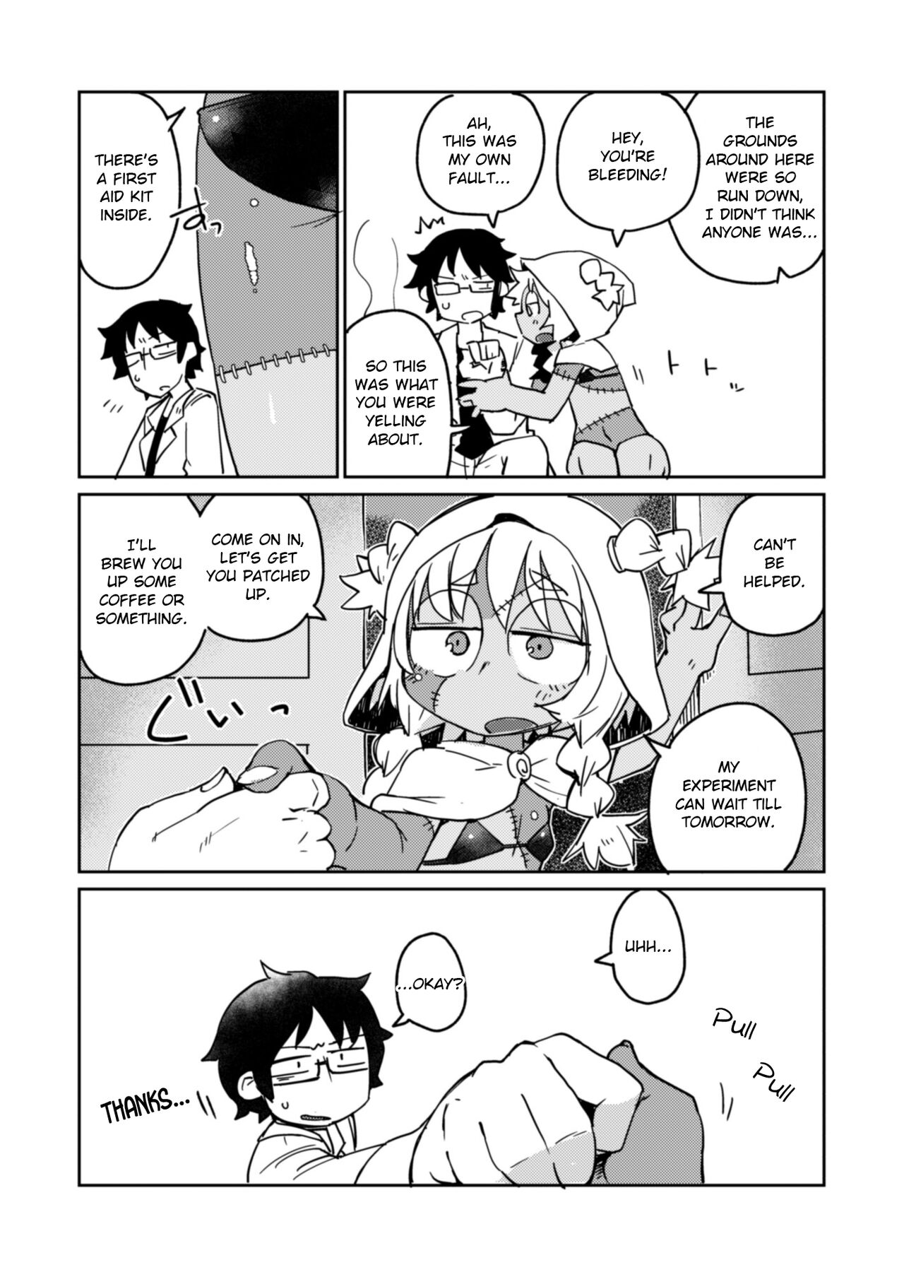 Kouhai no Tangan-chan #4 | Kouhai-chan the Mono-Eye Girl #4 page 6 full