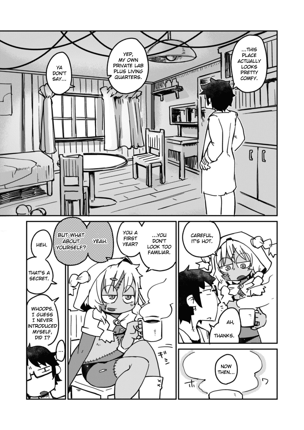 Kouhai no Tangan-chan #4 | Kouhai-chan the Mono-Eye Girl #4 page 8 full