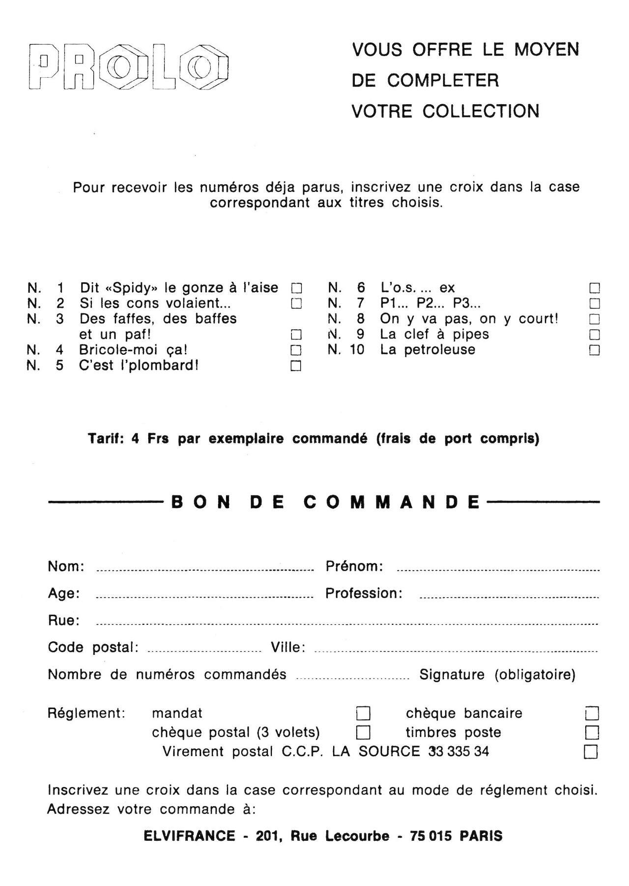 PROLO - Volume 11 - La tête chercheuse page 4 full