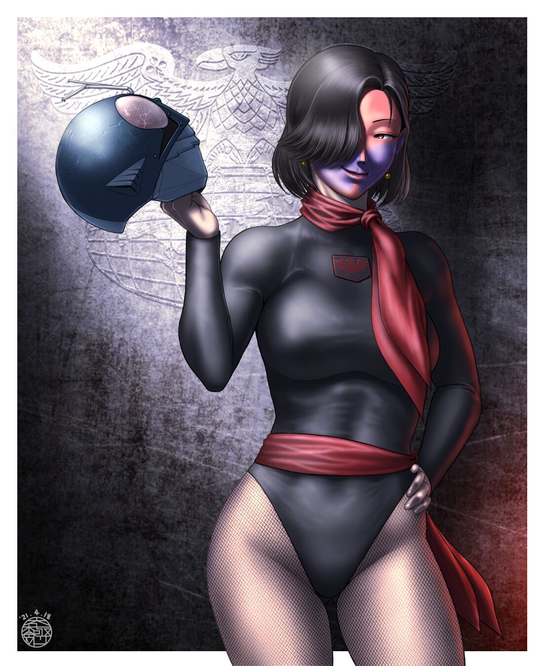 Female Shocker Combatant page 1 full