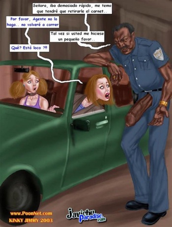 Policia negro follando cover