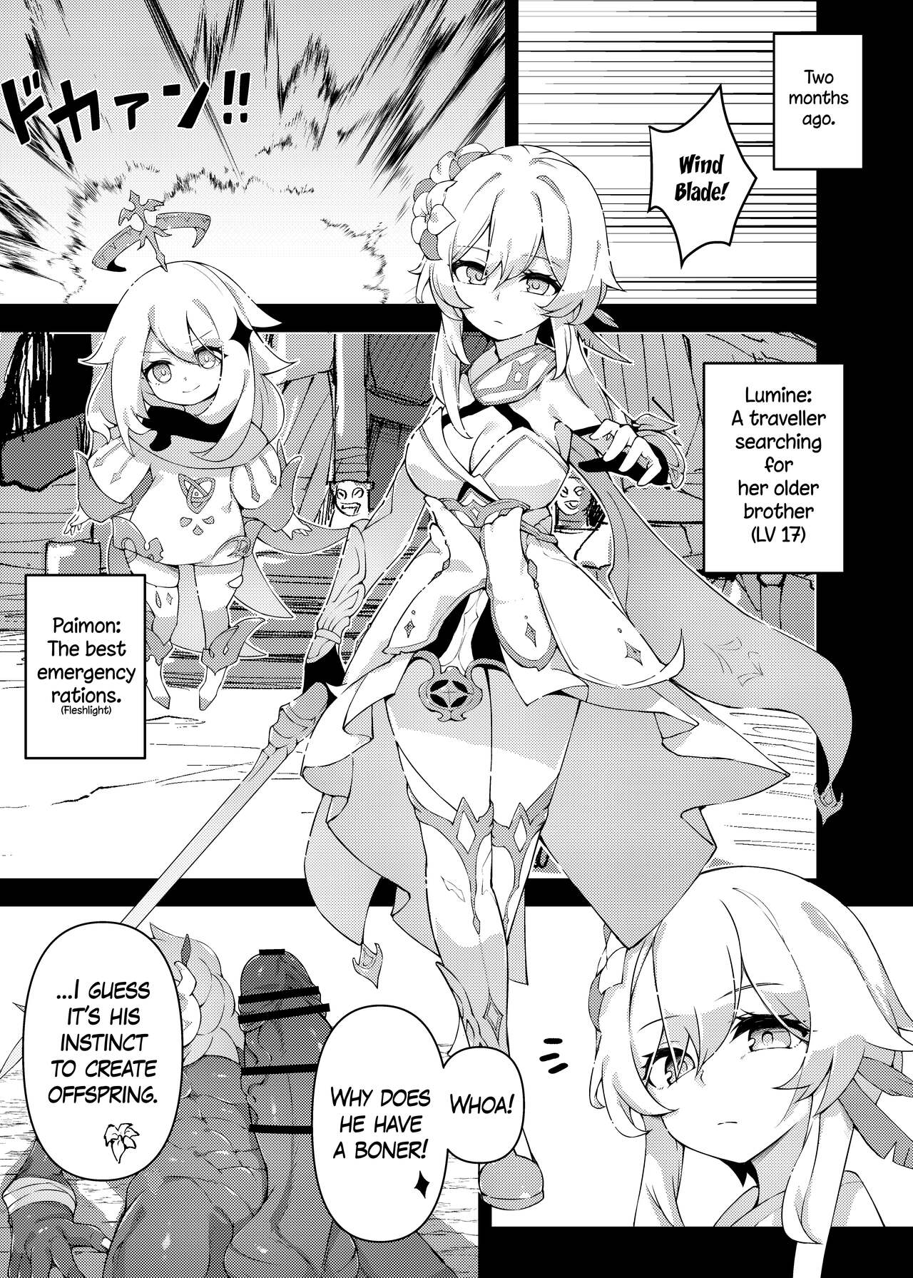 Shingeki no Hilichurl ~Tabibito Hokaku Hen~ Lumine,The End of Travel~ page 10 full