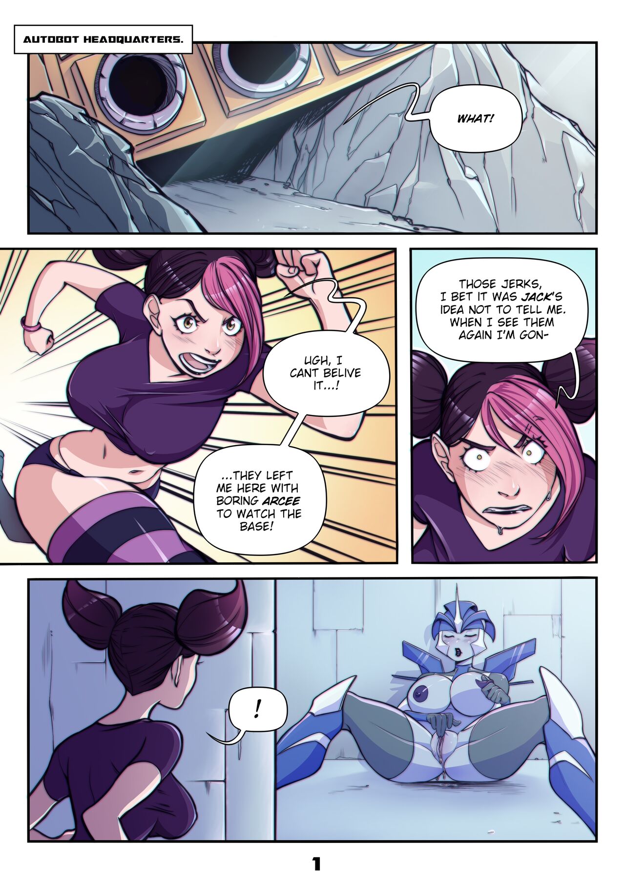 Running Late page 1 full