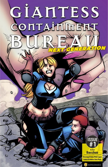 BotComics - Giantess Containment Bureau cover