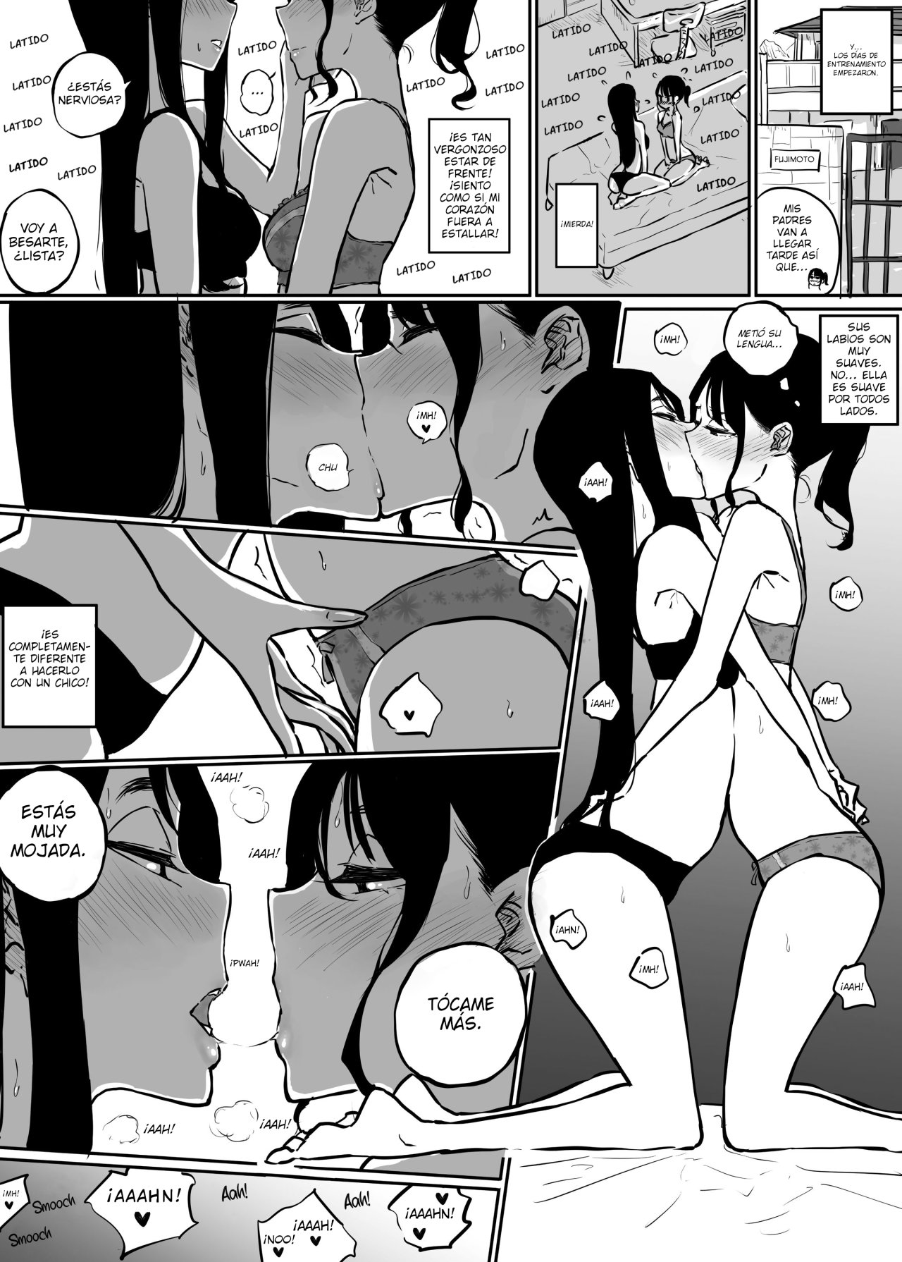 Kareshi to no Ecchi ga Jouzu ni Dekiru you ni Ecchi no Renshuu Aite o Shite kureru Onna Tomodachi page 2 full